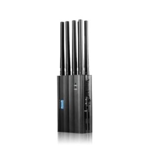 Size-Friendly 8 aerials Cell Phone Jammer