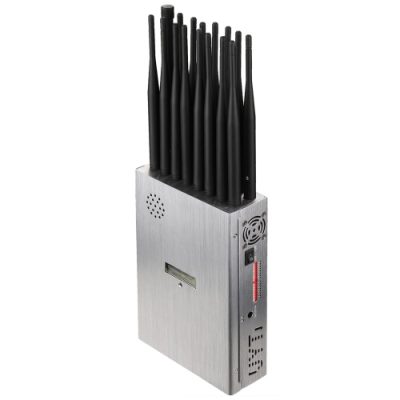 Cell Phone WiFi Jammer with LCD display and DIP switches