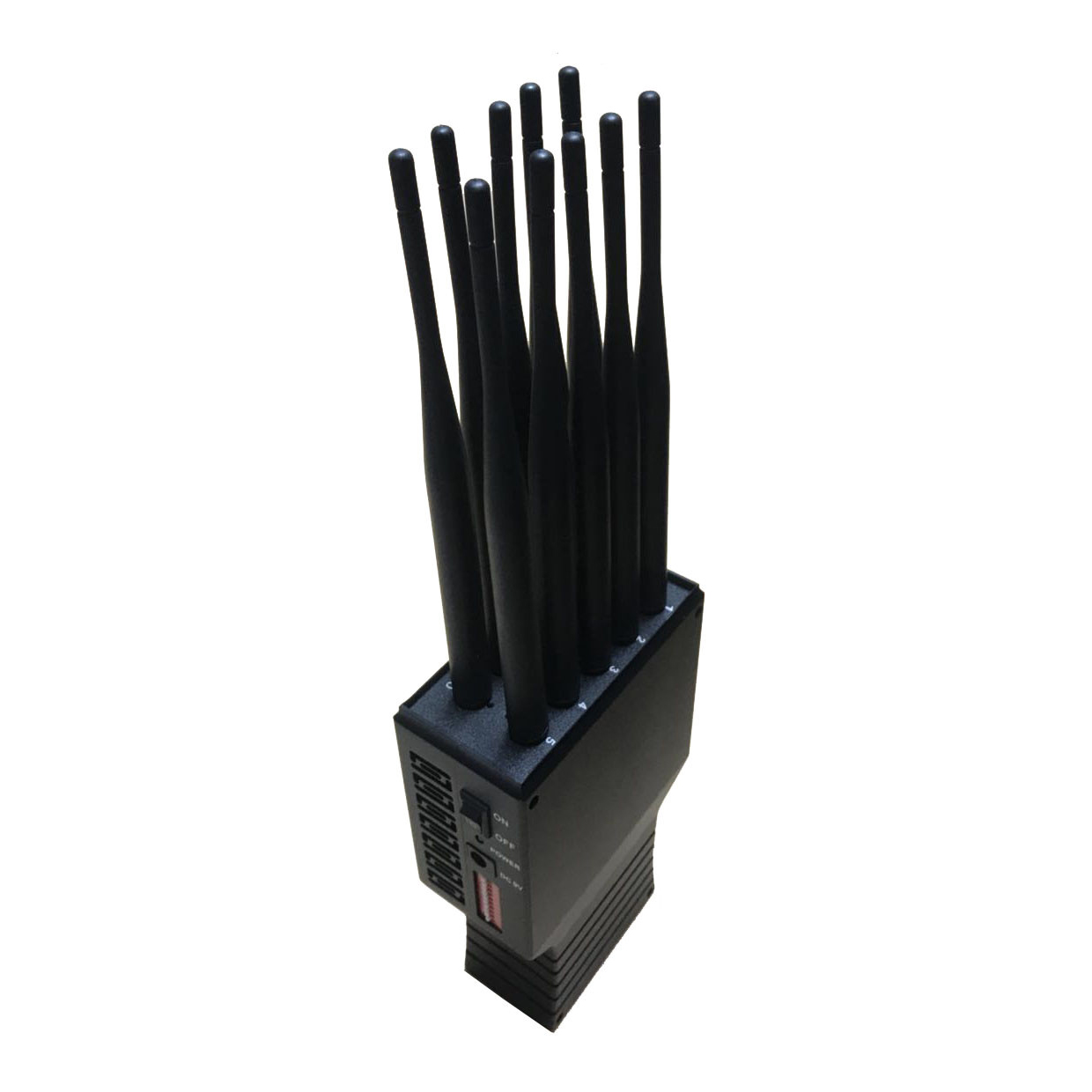 WiFi 2.4G signal Jamming device with removable antennas