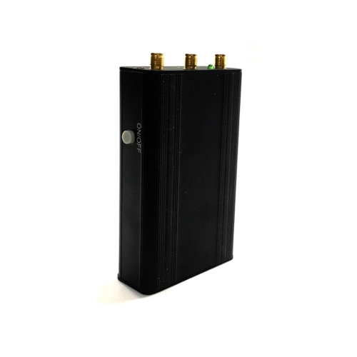 black 433 MHz Frequency Blockers with power press key 